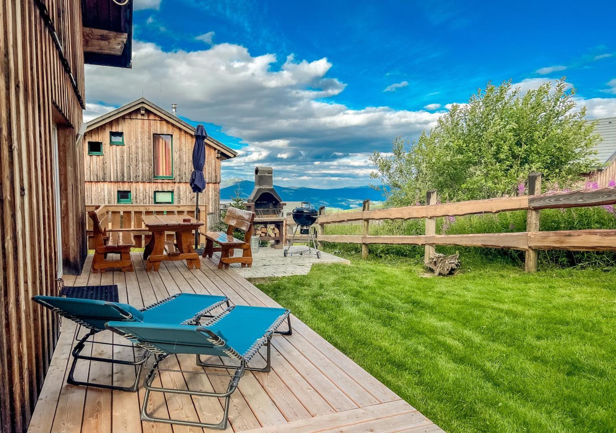 1A Chalet Nest - Grillen, Wandern, Panorama Sauna! Klippitztorl Ngoại thất bức ảnh